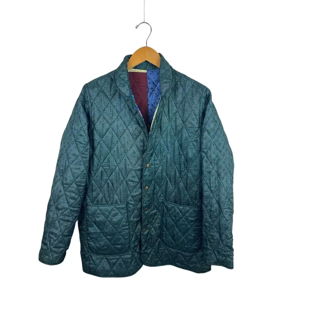 220 Hickory Silk Patchwork Reversible Jacket